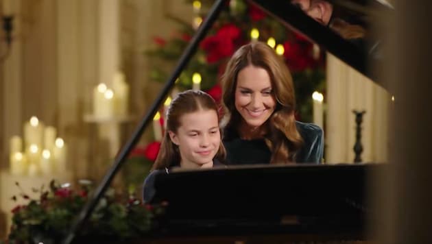 Prinzessin Kate ist sichtlich stolz auf die zehnjährige Charlotte.