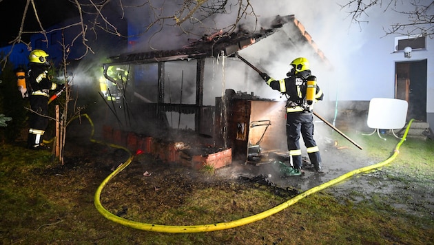 Die Brandursache ist derzeit noch nicht geklärt.