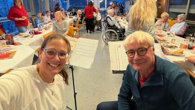 Katharina Kloimstein und Siegfried Pichelmann sorgten für glänzende Augen.