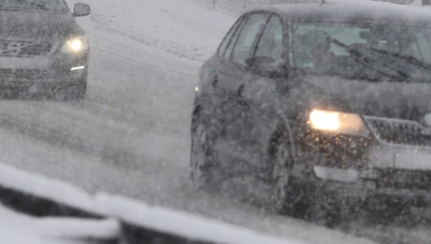 Schneefahrbahn wurde der 32-jährigen Lenkerin zum Verhängnis (Symbolbild).