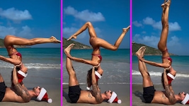 Kevin Trapp und seine Verlobte Izabel Goulart.