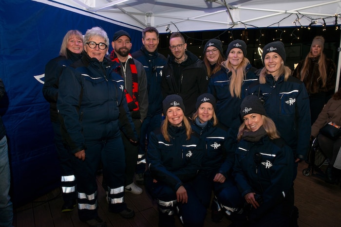 Die Superstars und die Helfer vom Verein Rollende Engel.