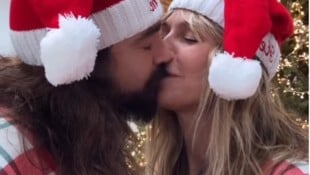 Mistelzweig-Kuss in New York! Heidi und Tom feiern Traumweihnachten