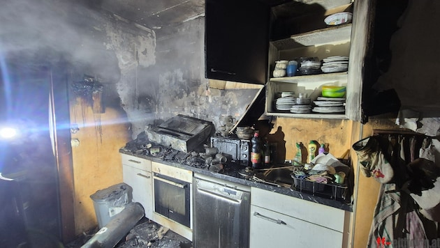 Gleich mehrere Personen schwebten bei einem Wohnungsbrand in Althofen in Gefahr.