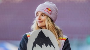 Snowboarderin Anna Gasser lässt sich von den nahenden Olympischen Spielen nicht mehr so ...