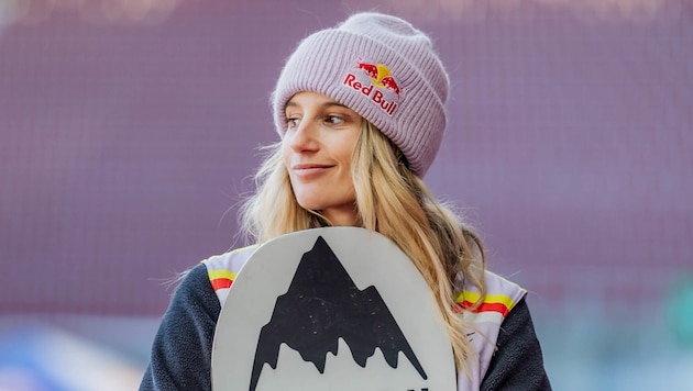 Snowboarderin Anna Gasser lässt sich von den nahenden Olympischen Spielen nicht mehr so ...