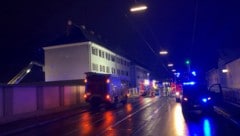 In der Herrgottwiesgasse stand eine Wohnung in Vollbrand.