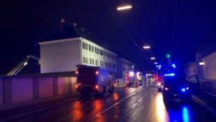 In der Herrgottwiesgasse stand eine Wohnung in Vollbrand.