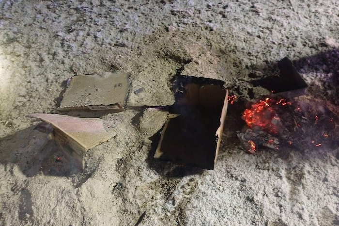 Im Keller war Asche falsch entsorgt worden.