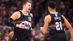 Starker Auftritt von Nikola Jokic (links)