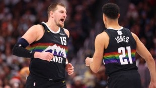 Starker Auftritt von Nikola Jokic (links)