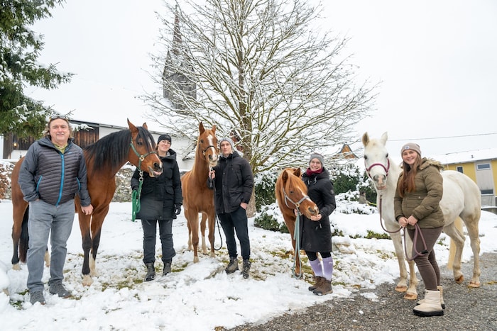 Hunderte Reiter und Besucher kamen zu der besonderen Pferdesegnung nach Lind im Gailtal.