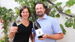 Ein Rückblick: Die Perchtoldsdorfer Winzer Sandra Dorr und Hannes Leeb nahmen schon vor einigen ...