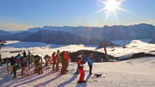 In den Bergen und auf Hügeln wird der Sonnenschein dieses Wochenende ungetrübt ausfallen.
