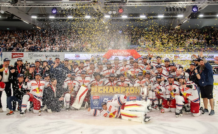 Die Eisbullen holten sich den vierten Titel in Folge.