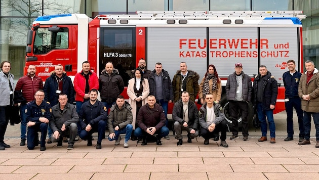 Im Feuerwehrzentrum in Tulln fand ein wichtiges Treffen zur weiteren internationalen Vernetzung ...