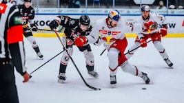 Für Michael Raffl (12) und Co gab es in Vorarlberg den sechsten Sieg am Stück.