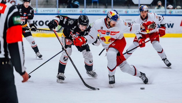 Für Michael Raffl (12) und Co gab es in Vorarlberg den sechsten Sieg am Stück.