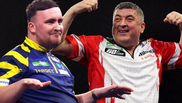 Luke Littler didn't give Mensur Suljovic a real chance.
