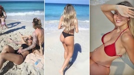 Loris Karius und genießen die Zeit noch zu dritt – bald zu viert.