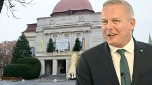 140 Personen konnten heuer auf Einladung von Landeshauptmann Mario Kunasek die Grazer Oper ...