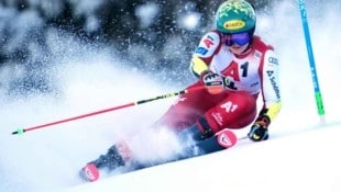 Julia Scheib mischt um den Sieg am Semmering voll mit.