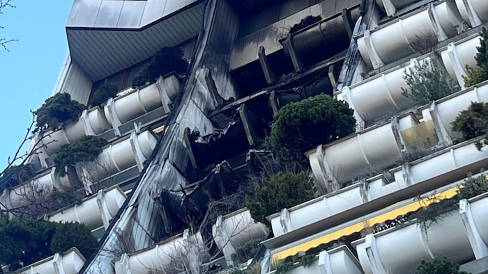 One woman is believed to have died of smoke inhalation in the devastating fire.