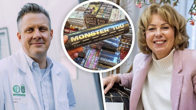 Around New Year's Eve, Lars-Peter Kamolz and Michaela Friedrich are confronted with injuries ...