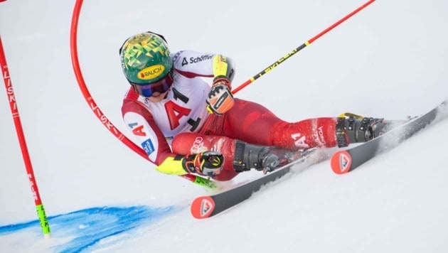 Julia Scheib mischt um den Sieg am Semmering voll mit.