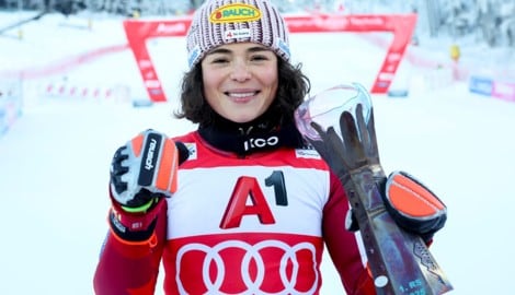 Julia Scheib war am Samstag „überglücklich“.