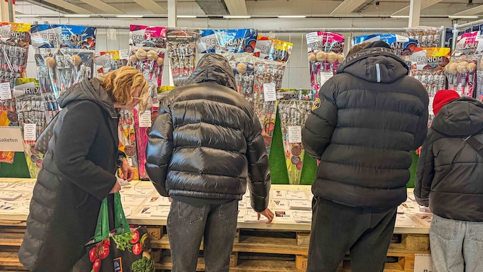 There was a lot going on at a fireworks warehouse sale on Saturday