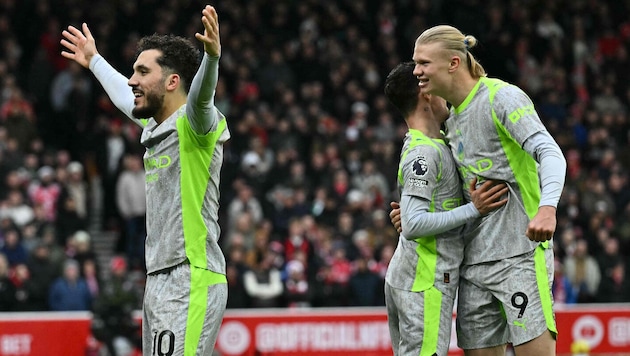 Jubel bei Manchester City