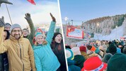 Zahlreiche Fans aus nah und fern feuerten die Skidamen am Semmering an.
