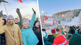 Zahlreiche Fans aus nah und fern feuerten die Skidamen am Semmering an.