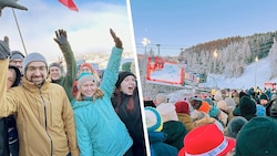 Zahlreiche Fans aus nah und fern feuerten die Skidamen am Semmering an.