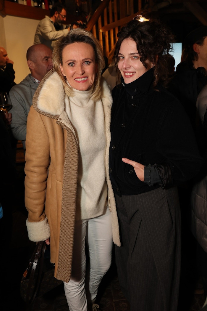 Ex-Ski-Queen Alexandra Meissnitzer mit Schauspielerin Anna Werner Friedmann