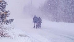 Wegen des Sturms „Johannes“ hatte die schwedische Wetterbehörde Warnungen für die nördlichen ...