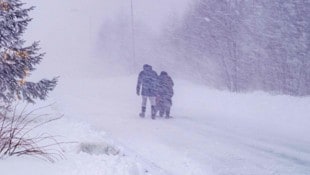 Wegen des Sturms „Johannes“ hatte die schwedische Wetterbehörde Warnungen für die nördlichen ...
