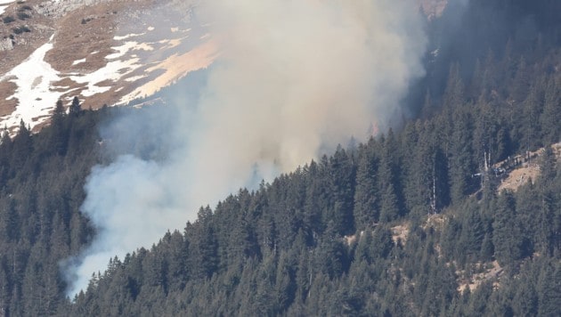 Der tagelange Waldbrand auf der Nordkette zeigte, wie groß die aktuelle Gefahr ist.
