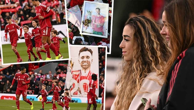 Der FC Liverpool widmete das Spiel gegen Wolverhampton dem verstorbenen Diogo Jota.