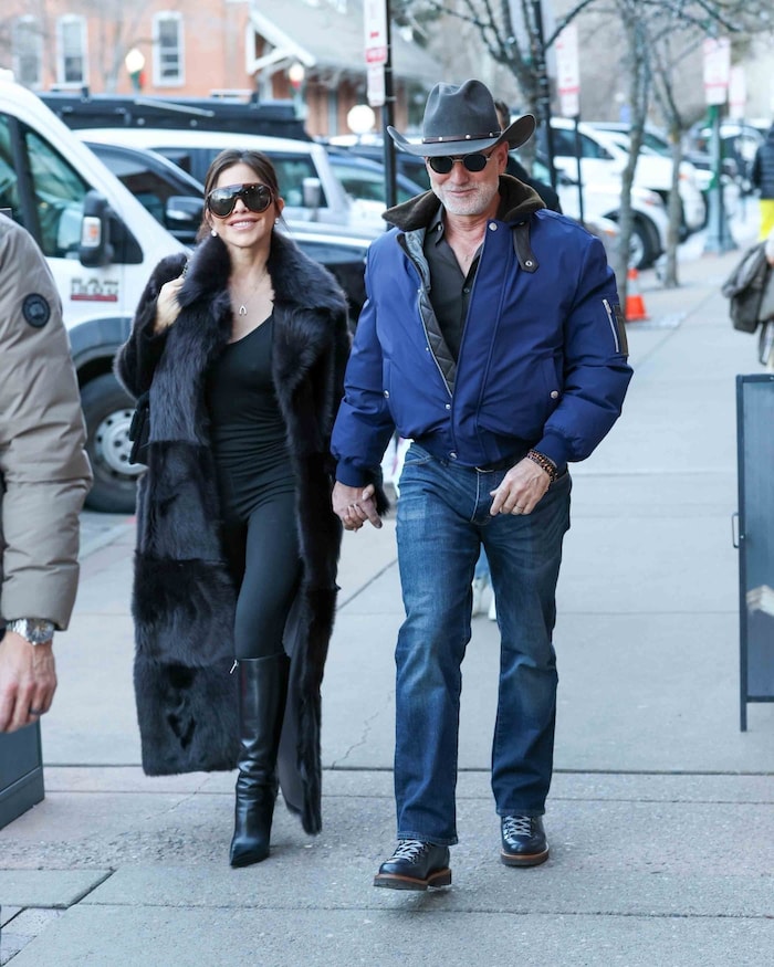 Jeff Bezos reiste mit seiner Lauren schon vor Weihnachten in Colorado an.