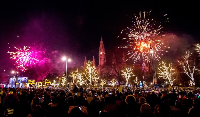 Der Wiener Silvesterpfad zählt zu den größten Silvesterfeierlichkeiten Europas.