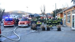 In der Seegrotte Hinterbrühl kam es am Sonntag zu einem Großeinsatz der Feuerwehr.
