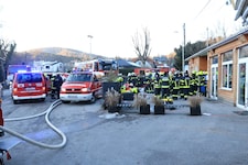 In der Seegrotte Hinterbrühl kam es am Sonntag zu einem Großeinsatz der Feuerwehr.