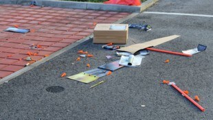 Gerade von Böller-Resten geht eine unterschätzte Gefahr aus.