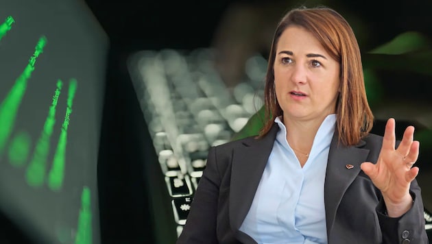 Die Tiroler Sicherheits-Landesrätin Astrid Mair (VP) lässt beim Thema Anonymität im Internet ...