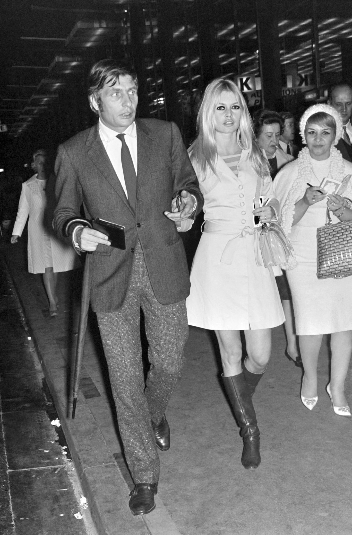 Brigitte Bardot mit ihrem dritten Ehemann Gunther Sachs