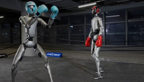 Der chinesische Hersteller Unitree arbeitet an bezahlbaren menschenähnlichen Robotern mit ...