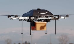 Archivbild: In den USA experimentiert Amazon schon lang mit der Drohnenlieferung.