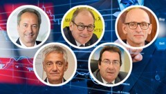 Kein euphorischer Blick auf 2026: Industrie-Präsident Kurt Maier, Kreditschützer René Jonke, ...